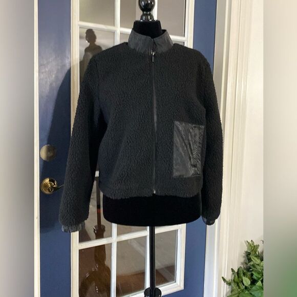 Juicy Couture Jackets & Blazers - Juicy By Juicy Couture Womens Sherpa Bomber Jacket Size Large